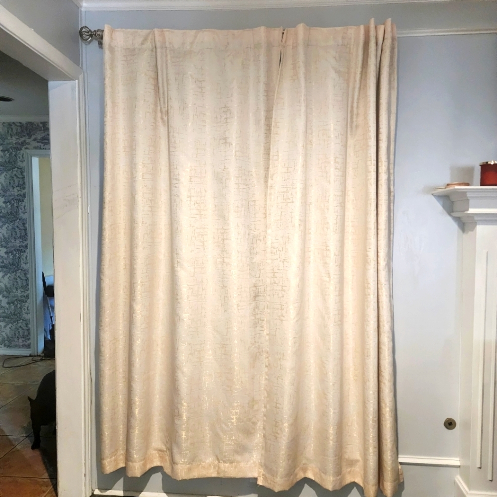 Better Homes and Garden gold curtains